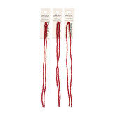 Crystal Lane Rondelle 2 Strand 7in (apx246pcs) 1.5x2.5mm Opaque Red